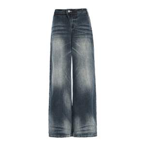 Ladies' Urban Faded Denim Palazzo Jeans
