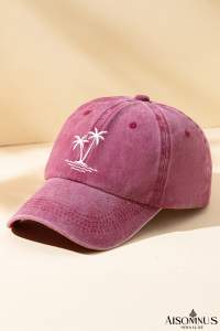 Wild Ginger Coconut Tree Tropical Baseball Cap