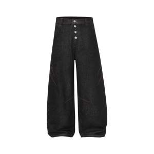 Urban Vintage Cotton Relaxed Tapered Jeans