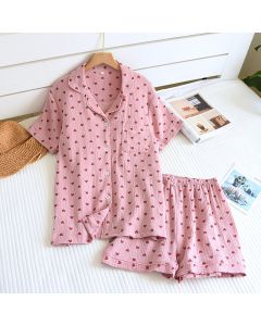 Double Layer Gauze Home Pajamas