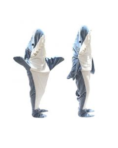 Shark Blanket Super Soft Hooded Sleeping Bag