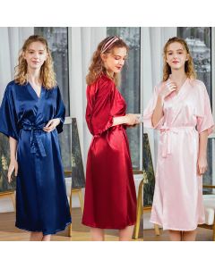 Pajamas silk wedding pajamas women