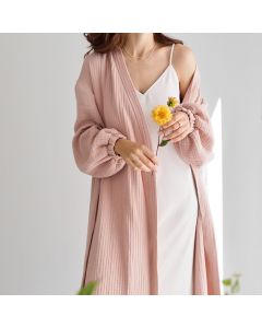 Women's Cotton Gauze Simple Casual Fashion Home Pajamas