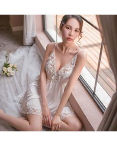 Lace sling pajamas