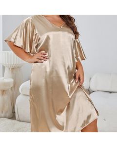 European And American Plus Size Pajamas Women's Summer