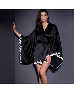 Sexy Long Sleeve Pajamas With Lace Sleeves