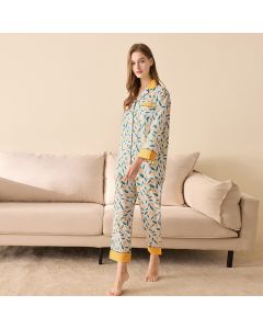 Women's Lavender Flavor Homewear Pajamas Suit