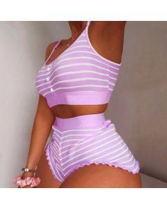 Printed Sling Pajamas Thin Tight