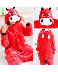 Flannel Animal One-piece Cartoon Cute Home Clothes