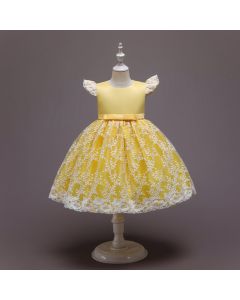 Princess Dress New Girl"s Gauze Puffy Skirt Flower Children"s Dance