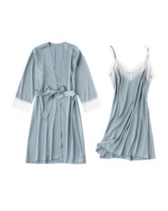 Ice silk strapless nightgown