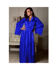 Stylish Sexy Summer Lingerie Womens Silk Robe Dress Pajama