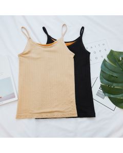 Thin and velvet warm camisole