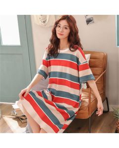 Nightdress Short Sleeve Ladies Summer Homewear Set