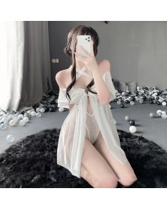 Lingerie Pure Desire Transparent Tempting Slip Nightdress Homewear Suit