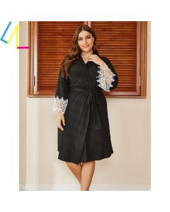 Plus Size Pajamas Women Sleepwear Nightwear Tops Breathable