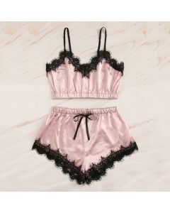 Lingerie Sexy Bra Set Women's Sleepwear Sleeveless Strap