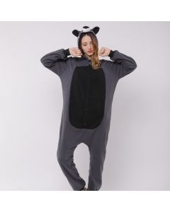 Grizzly Raccoon Cartoon Animal One Piece Pyjamas