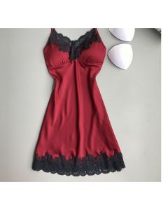  Sexy Sling Home Pajamas Suspenders Pajamas Color Lace