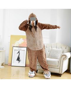 Autumn and winter flannel cartoon nightwear