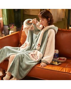 Sleeping Gown Korean Style Cute Girl Casual Home Wear