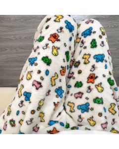 Winter Walking Pants Cartoon Flannel Pajama Pants For Women Autumn And Winter New Coral Fleece Thickened Home Pants