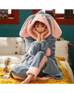 Sweet Fall Pajamas  Flannel Nightgown Women
