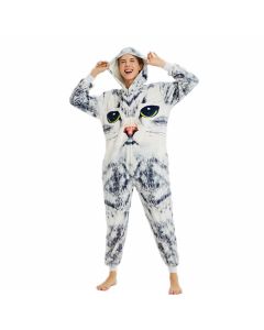 Female cartoon one-piece pajamas