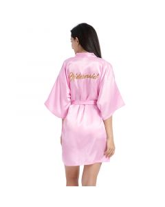 Bridesmaid dressing gown