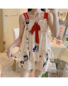 Women's Korean-style Camisole Casual Cartoon Homewear