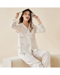 Ice Silk Pajamas Women's Suit