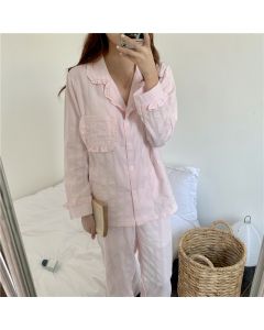 Women's Jacquard Casual Pajamas And Home Service Suits