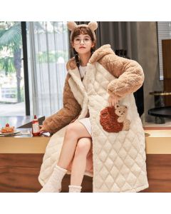 Wearable Warm Winter Home Clothing Set