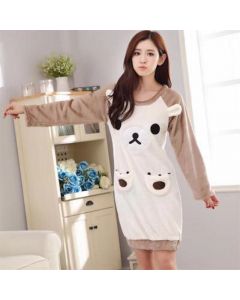 Autumn And Winter Pajamas Women Winter Flannel Pajamas Women