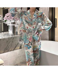 2023 New Summer Thin High Sense Internet Hot Ice Silk Home Wear