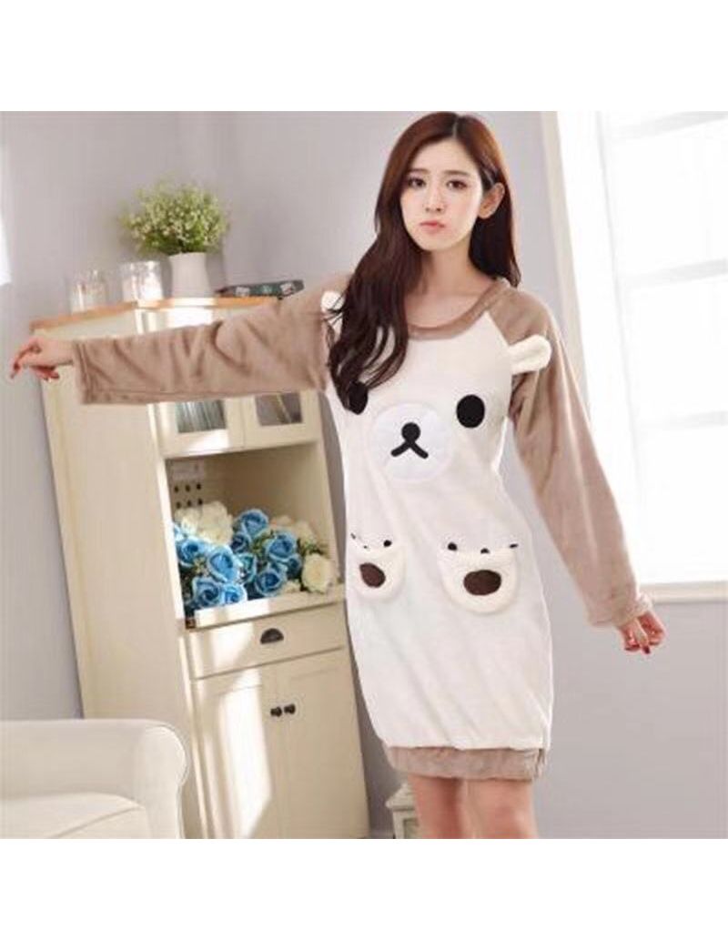 Autumn And Winter Pajamas Women Winter Flannel Pajamas Women