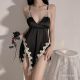 Ladies' Homewear Lace Sling Ice Silk Nightdress