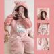 Women's Coral Fleece Cute Bunny Bedroom Pajamas