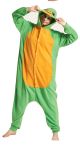 Cartoon turtle one-piece pajamas