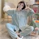 Modal Cotton Month Clothes Spring And Summer Thin Postpartum Cardigan Pregnant Pajamas