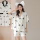 Women's Cotton Summer Pure Cotton Outerwear Bowknot Pajamas