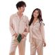 Ice silk Long-sleeved Suit Ladies Korean Thin Style  Silk Home Service