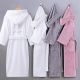 Cotton Bathrobe Thick Towel Material With Hood