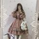 Gothic Vintage Lolita Dress Women Japanese Style Palace