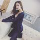 New Sexy Velvet Sling Cardigan Jacket Trousers Pajamas Suit