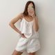 Fashion Pure Cotton Comfortable Suspender Shorts Pajamas Two-piece Set