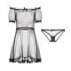 One-shoulder women's nightdress