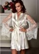 Plus size sexy feminine bathrobe nightdress