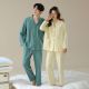 Couple Pajamas Spring And Autumn Cotton Long Sleeve Soft Suit