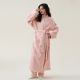 Coral Fleece Thickened Men's And Women's Nightgown